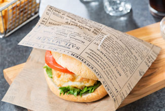 Hamburger And Sandwich Wrap Foil Paper